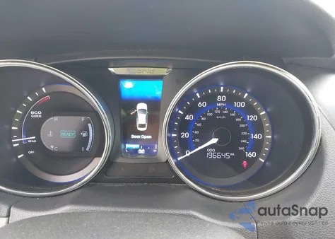 2013 Hyundai Sonata Hybrid Limited z USA, uszkodzony, nr VIN KMHEC4A47DA099594